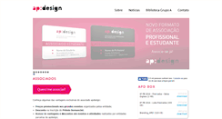 Desktop Screenshot of apdesign.com.br